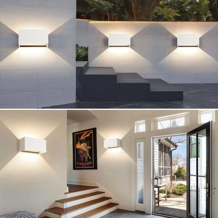 FUPE 25W външен LED аплик IP65 регулируем ъгъл 4000K бял