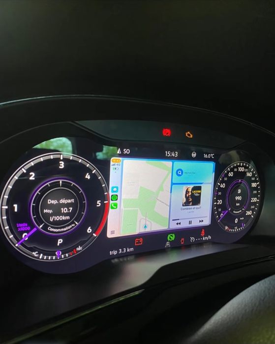 Ceasuri Digitale / Bord Digital 12.3" VW Golf 7/7.5 (2013-2020)Virtual