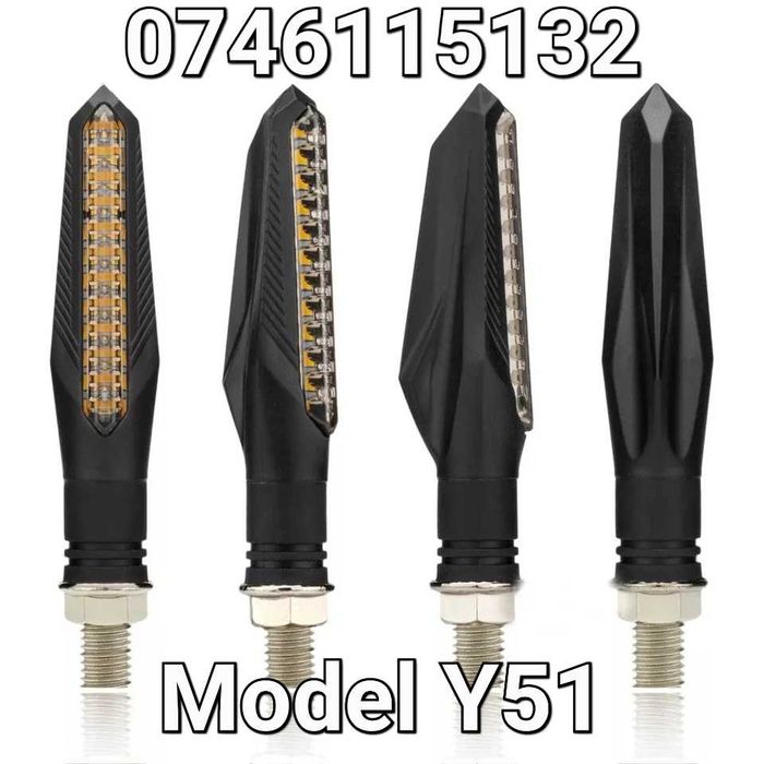 Moto Motocicleta Atv Scuter Cros-Semnalizari LED Dinamice/Standard-Y51