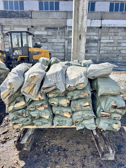 Дрова в мешках отборные