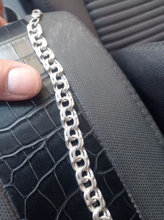 Браслет серебряный