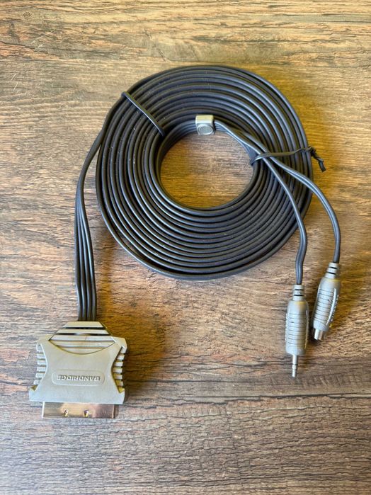 Cablu TV Scart la S Video/Audio Jack