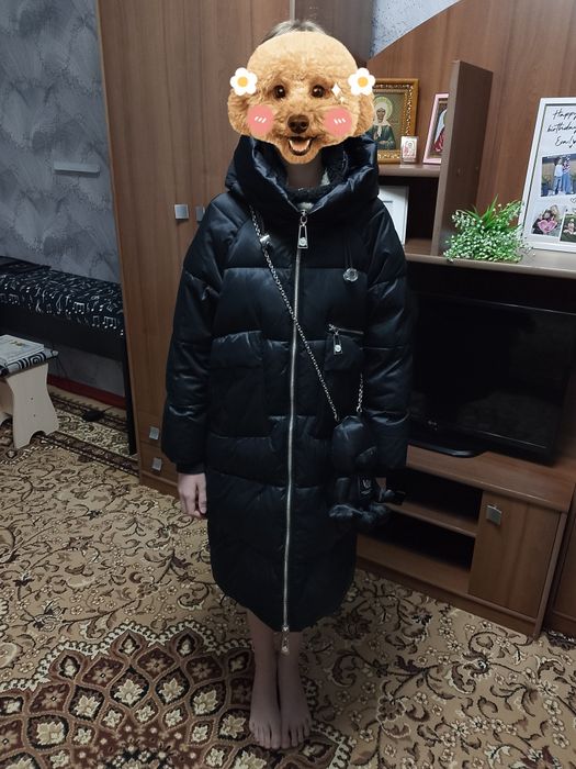 Пальто зимнее на девочку до 12 лет