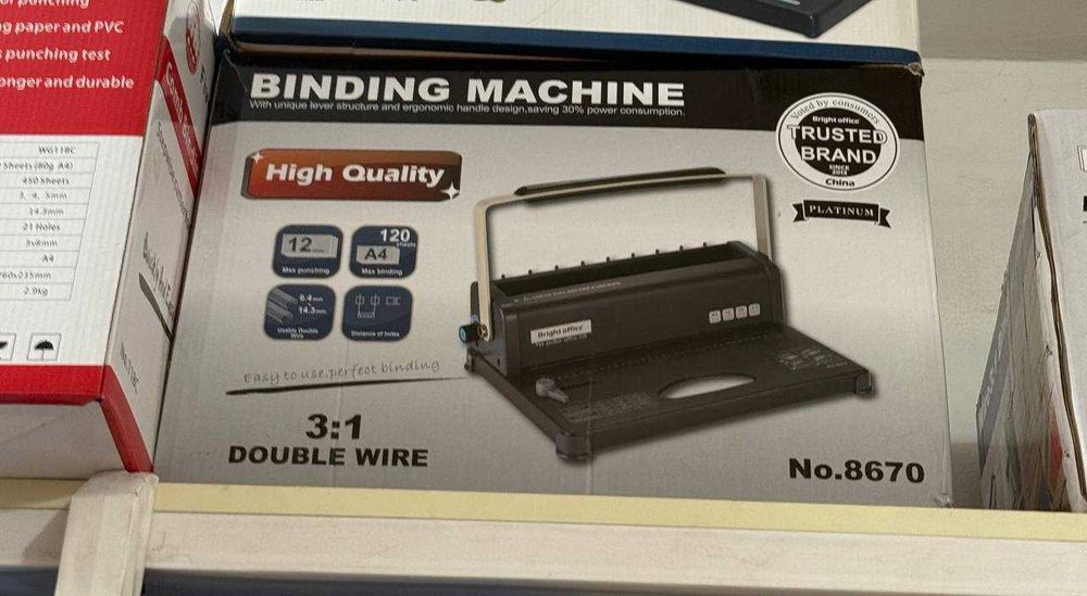 Переплет аппарат на металлическую пружину A4