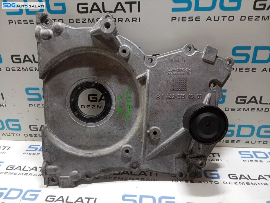 Capac Distributie Motor Vibrochen Arbore Cotit Mercedes Clasa C Class W204 3.0 D 2007 - 2014 Cod A6420150901 [M4645]