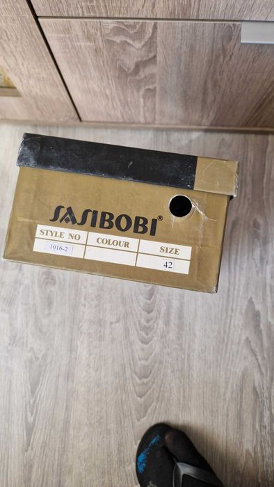 Луксозни официални кожени обувки 42 номер