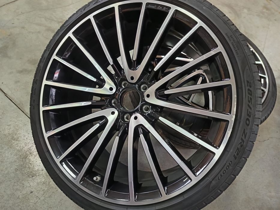 Оригинални AMG 21 цола джанти с гуми за Мерцедес