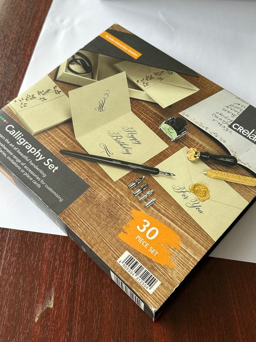 Set calografie Trusa stilou text caligrafic Crelando