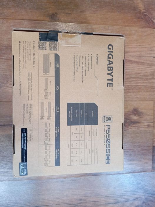 Захранване Gigabyte P650SS Ice