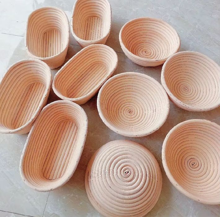 Форма из ротанга для ферментации теста/хлеба