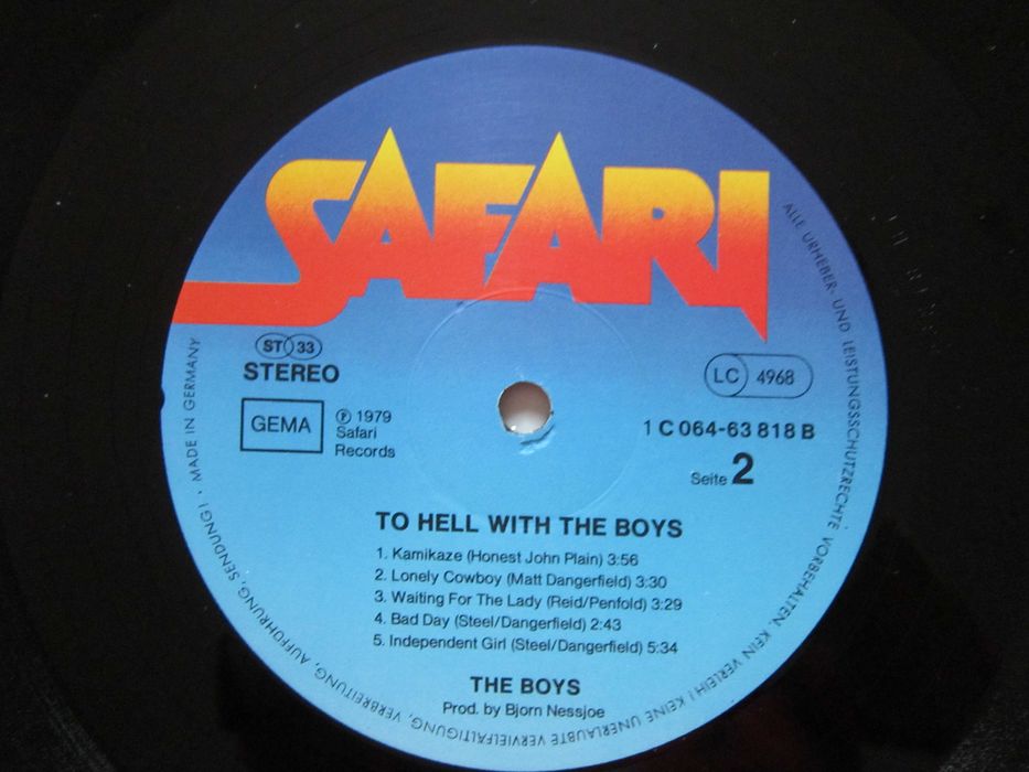 vinil rar Red Devils-Redevils/The Boys-To Hell With Boys-pun