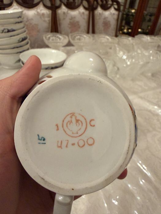 Самовар сувинирный Гжечь + 2 чайника бонус