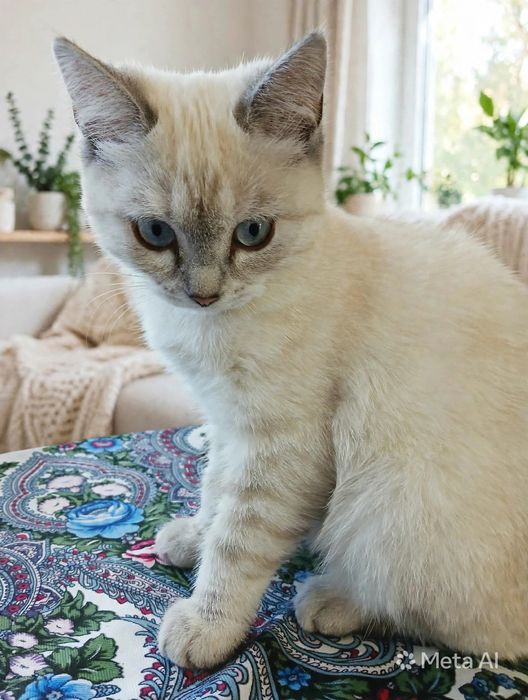 Девочка тайской породы.