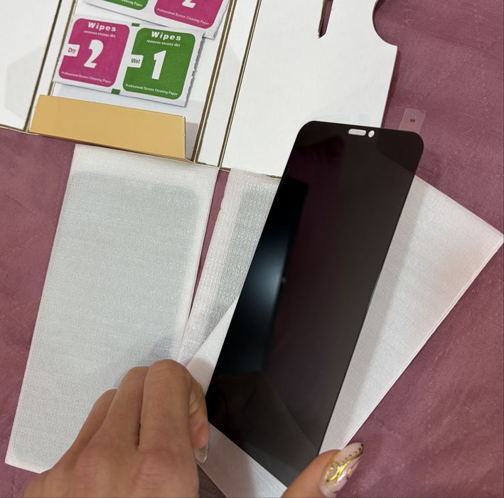 Протектори (стъклени) за айфон 11/XR, privacy и обикновени