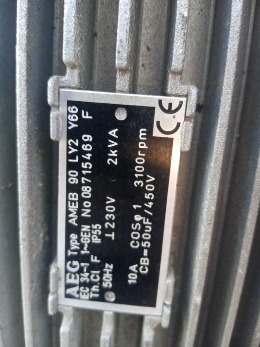 Vand generator de curent 2kva