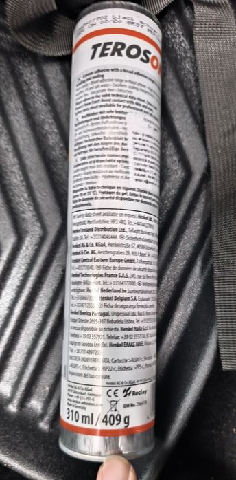 Teroson negru - TER MS 9220 BK CR310 ML