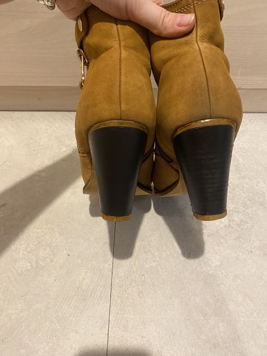 Ghete piele intoarsa 38 Aldo