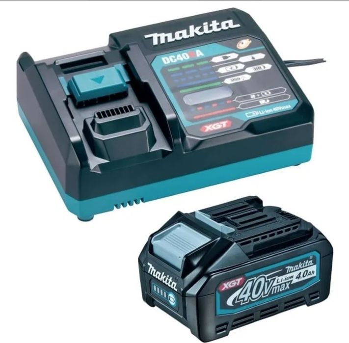 Набор аккумулятор Makita XGT 40В, dc40ra / Батарея makita