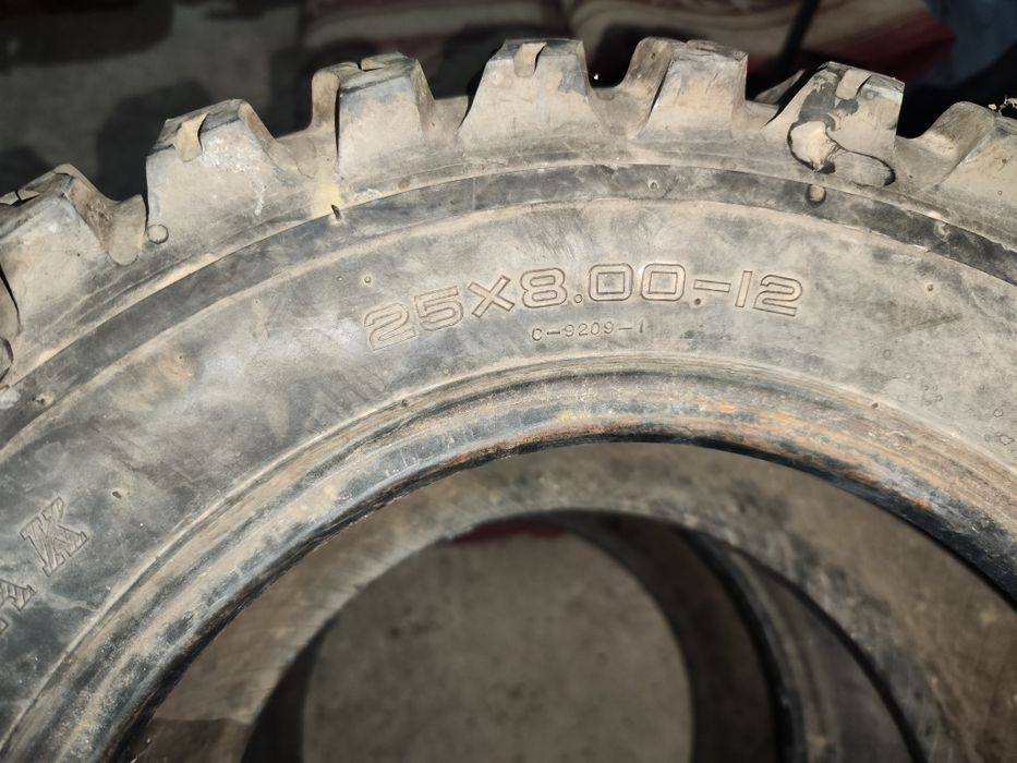 Cauciucuri ATV 25x8.00 -12  și 25x10.00 -12