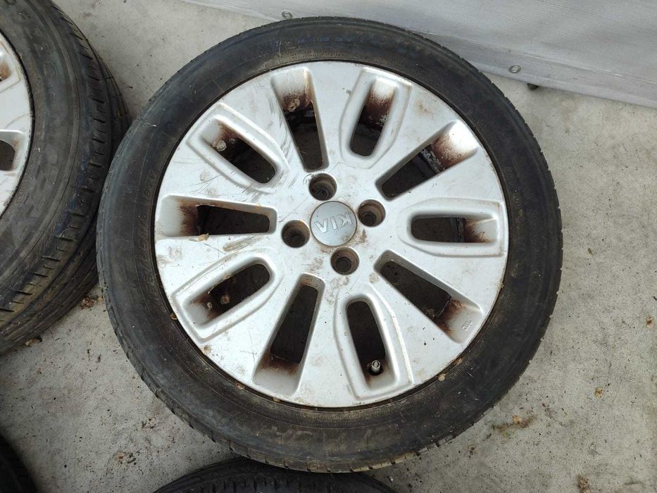 Set 4 Jante aliaj R16 195/55R16 4x100 KIA Rio 6JX16 OFFSET 48 2013 / [2012-2016] / (11W)