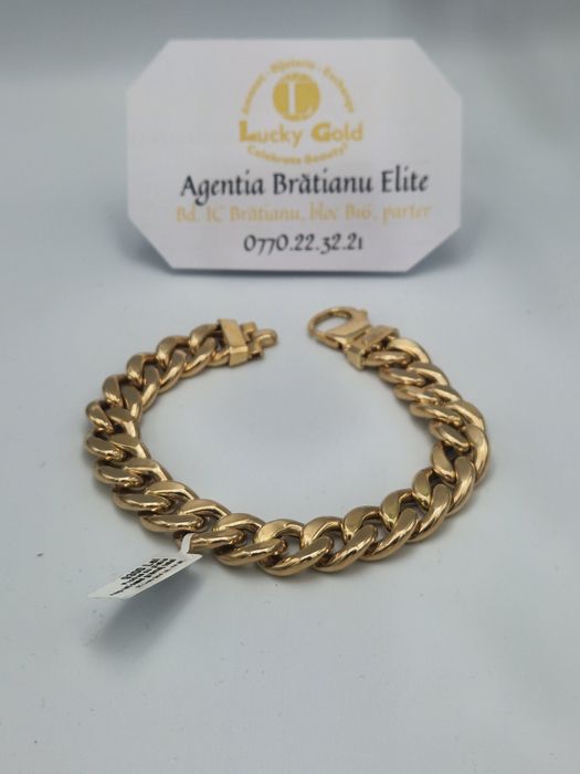 Brățară 14 K 20,68 Gr lungime 21 cm cod 23290
