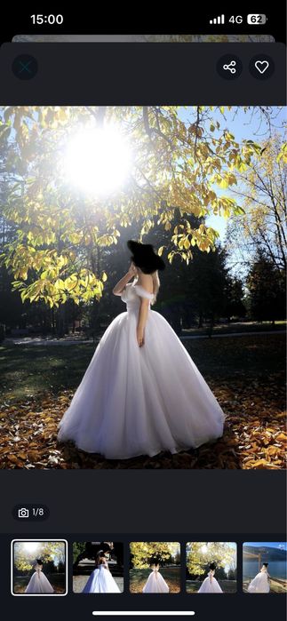 Rochie mireasa stil printesa