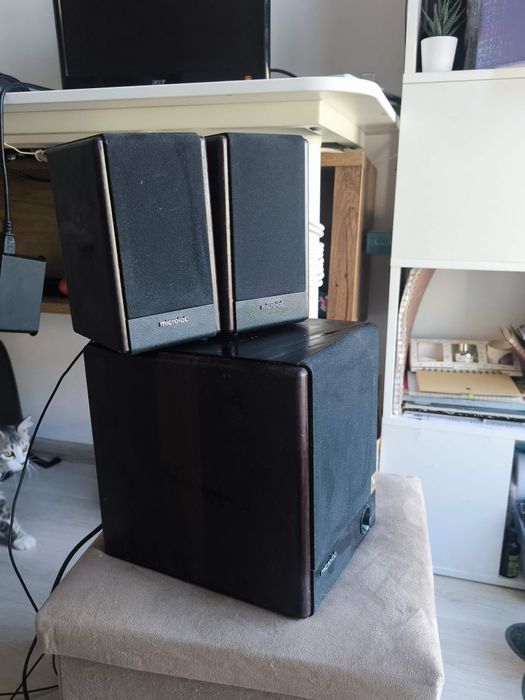 Microlab FC330, 2.1, 56w speakers, колони и субуфер