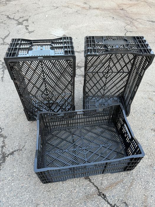 Продам ящики пластиковые, прочные! Размер60/40