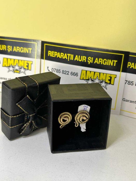 cercei aur 14k 6.71gr (m3) staramanet