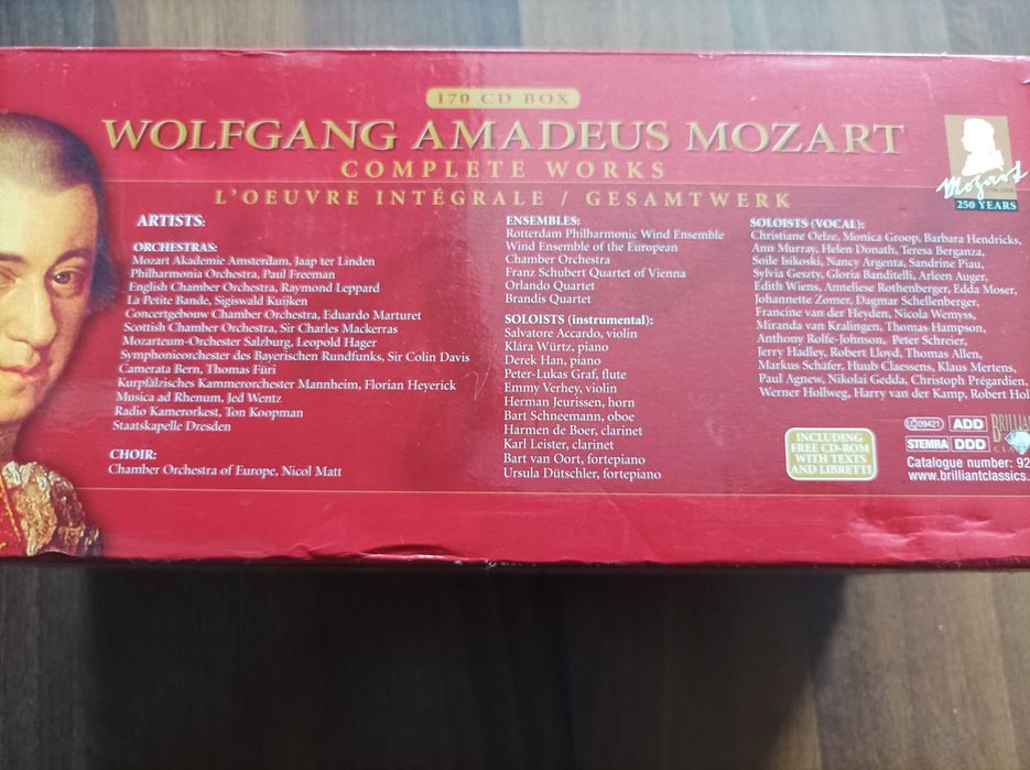 Ediție de colecție Mozart
