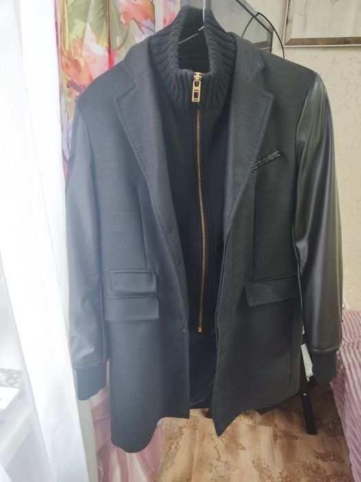 Пальто мужское элегантное длинное