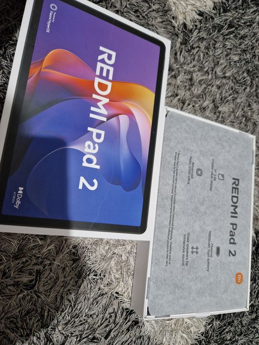 -Xiaomi Redmi Pad 2 Nou Sigilat 128Gb 4Ram 0 cicluri incarcare Sigilat Black Bat: 100% cutia sigilata completa sigiliile din fabrica Pret FIX