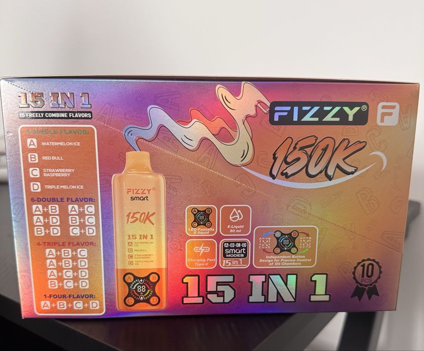 Vape 150.000 pufuri pachet x2 bucati