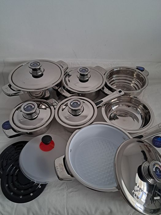 Set oale inox 17 piese