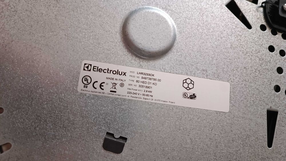 Плот за вграждане Electolux LHR3233CK