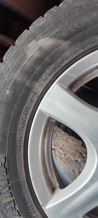 Джанти с гуми, Ronal R42 15" ET38 5x114.3 - 76 мм /64.1 мм втулки