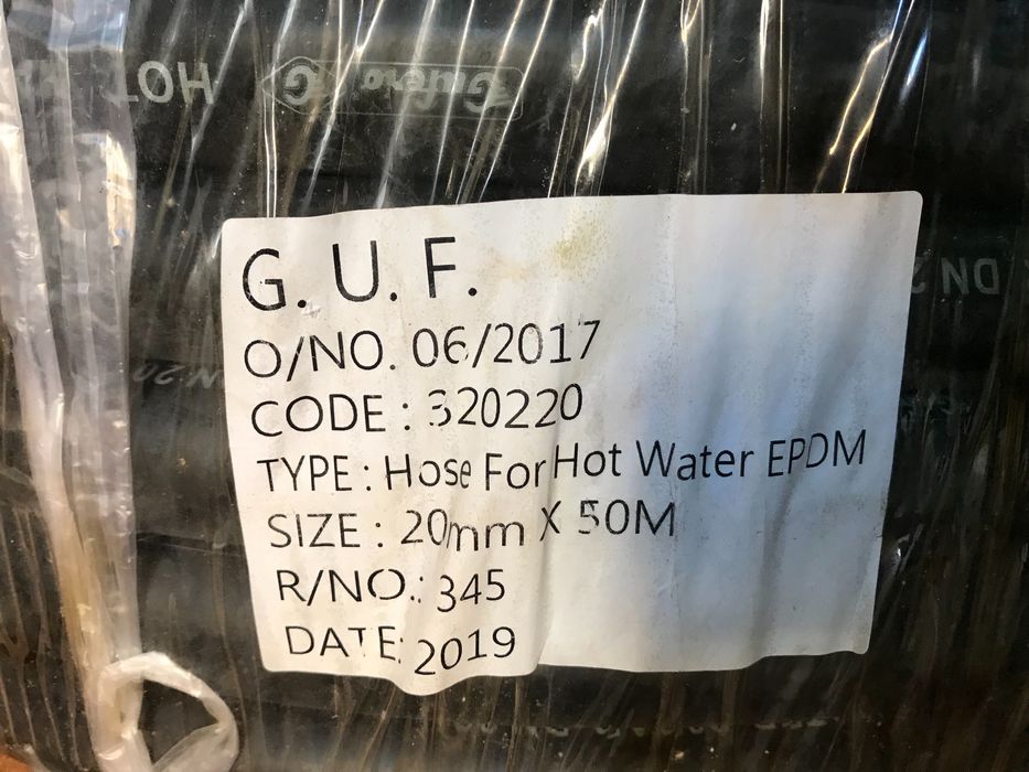 Маркуч ф20 за гореща вода ,пара и за голямо налягане