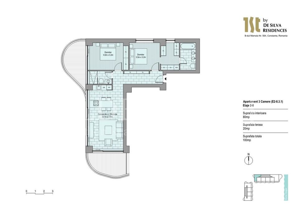 First Mamaia, Crowne Plaza, 3 Camere, Mobilat!