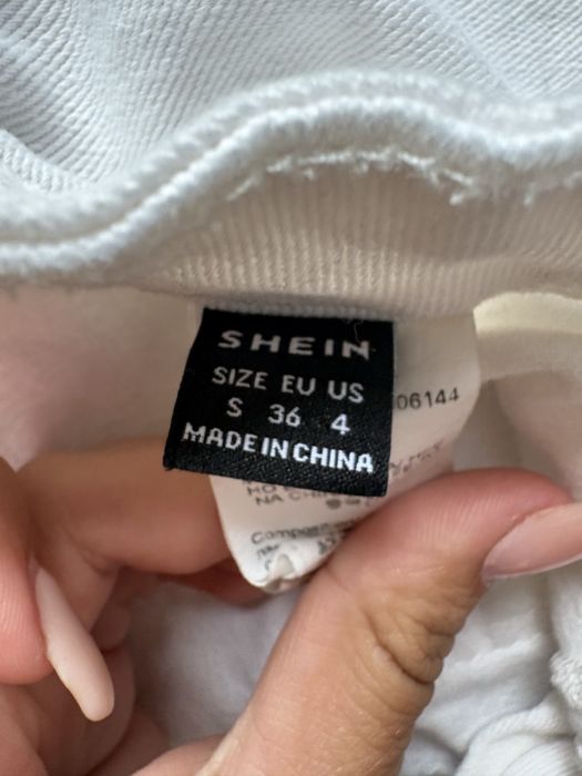 Shein Бели къси гащи