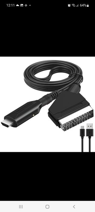 Преобразователь Scart в HDMI