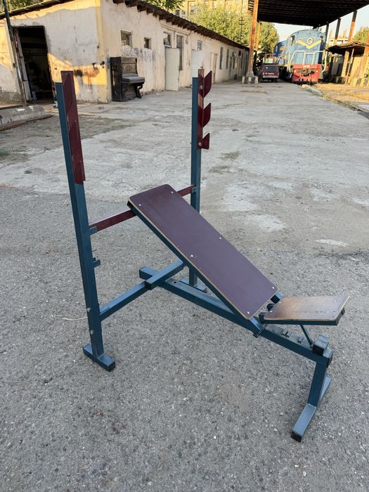 Скамья для жима лежа, 3 ступени регулировки, из профиля 40/40,50/50