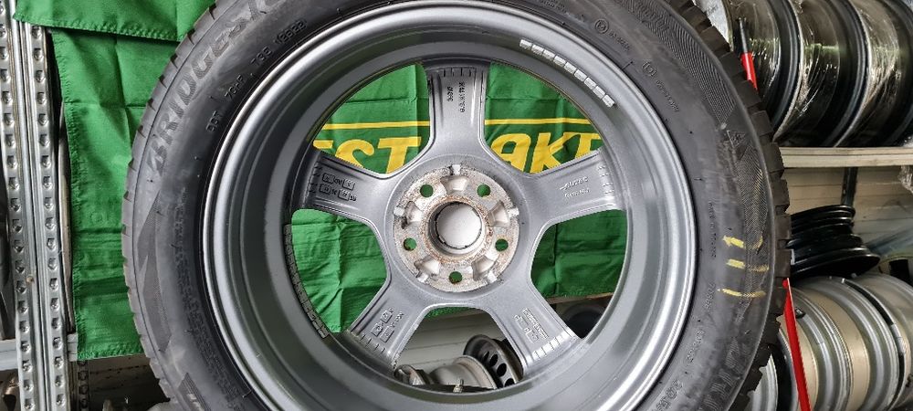 Set complet roti Mercedes B class 205 55 R 17 Bridgestone