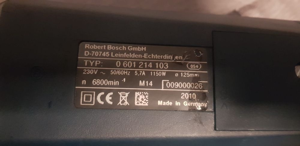 polizor drept (biax) Bosch GGS 6 S Professional, functional pret 1200 de lei