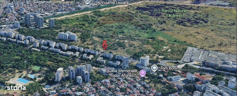 Teren 1,613mp Calea Vacaresti