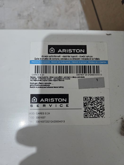 Vand centrala ariston 24 kw