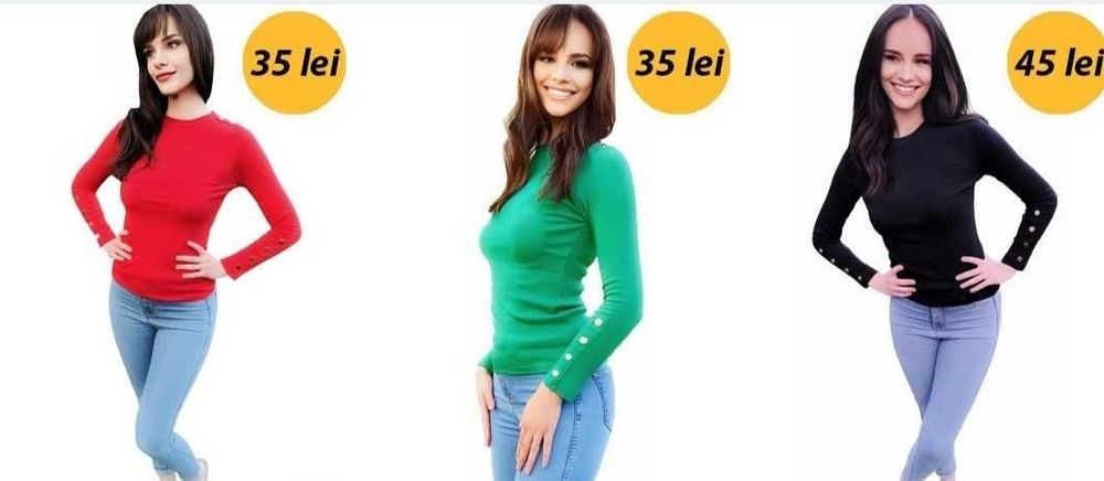 NOU Bluza damă S, M, L, cu eticheta