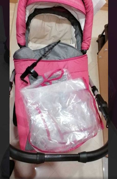 Нова бебешка количка 2в1