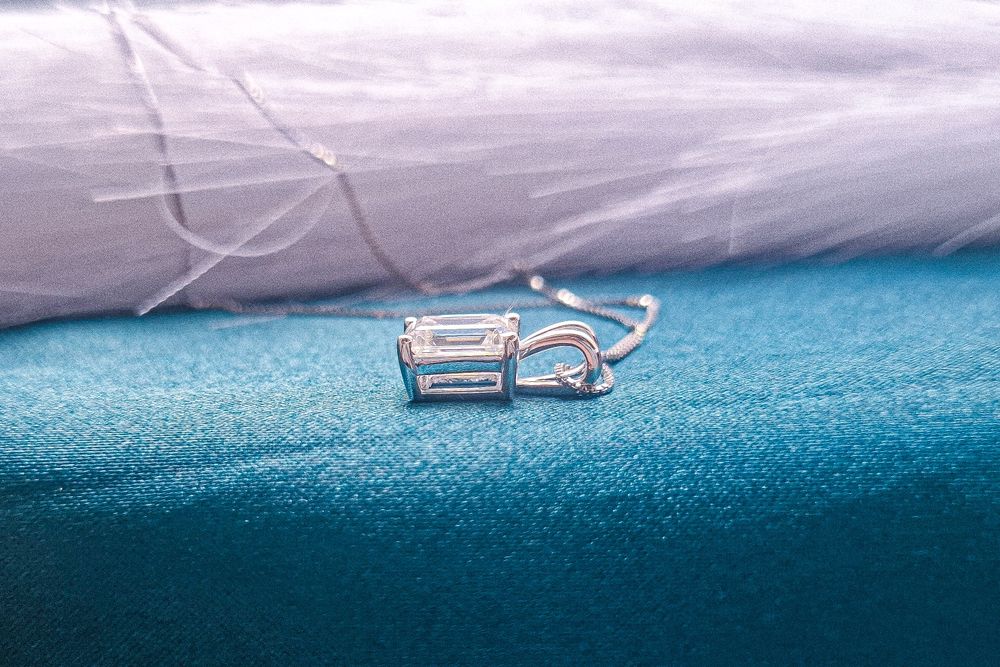 Pandantiv cu moissanit