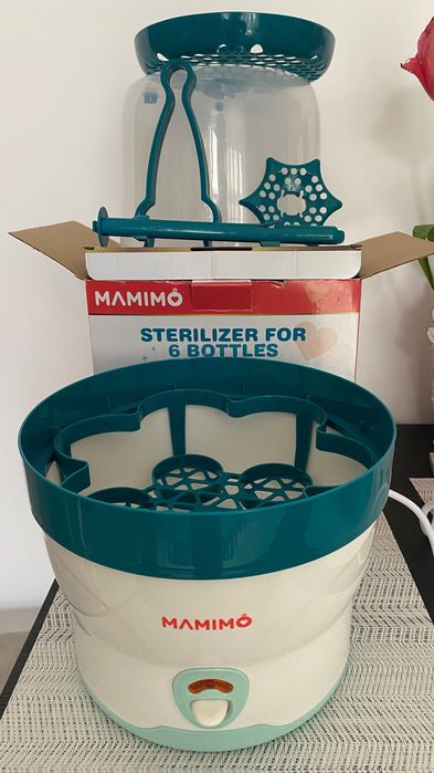 Sterilizatorul electric pentru 6 biberoane Mamimo