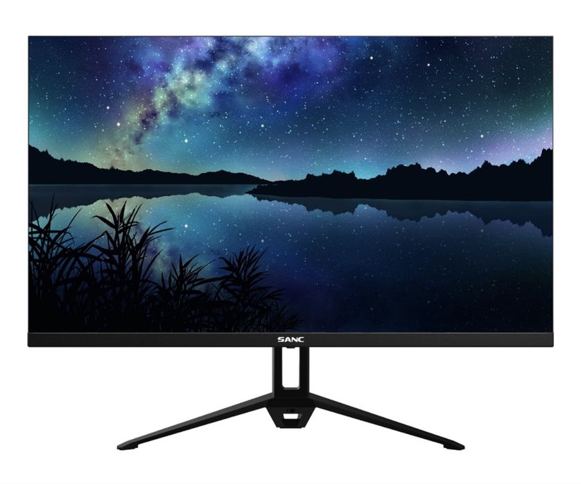 Монитор 27" Sanc M2742PH V3 черный, Монитор упал → матрица повреждена